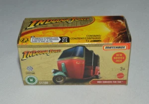 MATCHBOX 2025 POWER GRABAG 51/100 - INDIANA JONES MBX TANGIERS TUK TUK ROJO - Imagen 1 de 4