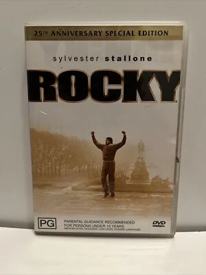 Rocky  (DVD, 1976) Sylvester Stallone Region 4 PAL - Image 1 of 4
