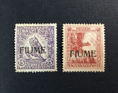 BroadviewStamps Fiume #B2-3 MOGH  F-VF.  CV$49 - Image 1 of 2