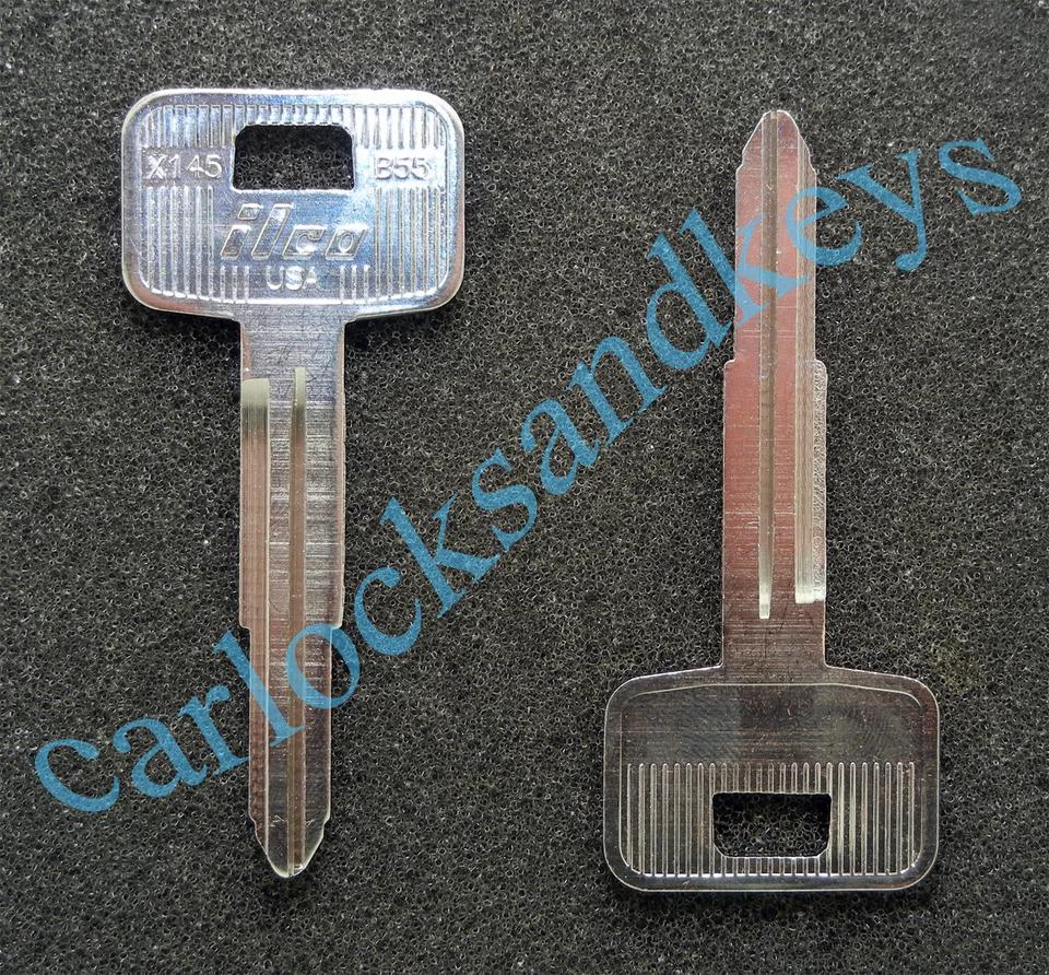 NEW 1986, 1987, 1988 Chevrolet Nova Ignition Key Blanks - Image 1 of 1