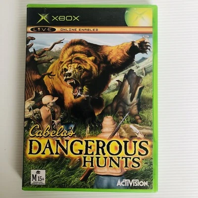 Cabelas Dangerous Hunts Original XBOX Game - With Manual - Image 1 of 3