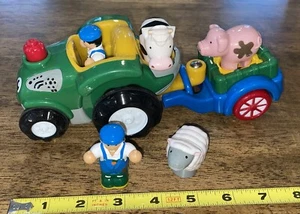 WOW BUMPETY BUMP BERNIE TRACTOR TRAILER Lot 7pcs Kids Pretend Farm Toy - Picture 1 of 5