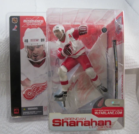 McFARLANE NHL SERIES 4 DETROIT REDWINGS BRENDAN SHANAHAN FIGURE Cover