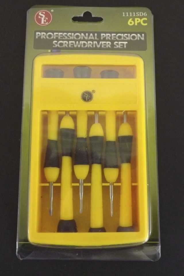 New  Screwdriver Set - Professional Precision Screwdriver Set 6pc Set  - Image 1 of 1