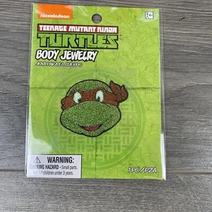 BRAND NEW Teenage Mutant Ninja Turtles Body Jewelry FACTORY SEALED Michelangelo - Picture 1 of 3