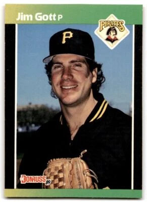 1989 Donruss Jim Gott . Pittsburgh Pirates #362 - Image 1 of 2