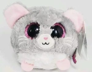 Toller Squishee! Plushies Cheesy Mouse Born 6/30 grau 4 Zoll Stofftier NEU - Bild 1 von 6