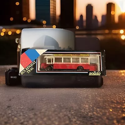 Autobús vintage Solido Renault TN 6C.  DIECAST 1:50 Foto 1 de 4