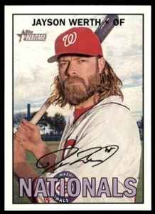 Jayson Werth 2016 Topps Heritage #518 - Imagen 1 de 2