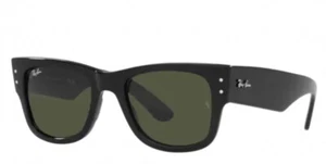RAY BAN 0840S Mega Wayfarer 901/31 Kunststoff Unisex schwarz Sonnenbrille Neu - Bild 1 von 7
