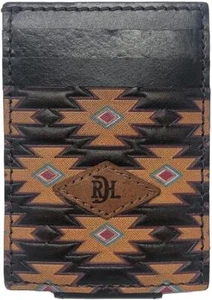 Red Dirt Hat Western Mens Money Clip Leather Tooled Southwest Brown 23111875M5 - Picture 1 of 2