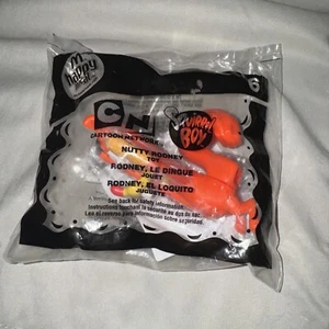 2007 McDonald's Happy Meal giocattolo cartone animato rete scoiattolo ragazzo Nutty Rodney #6 nuovo - Foto 1 di 3