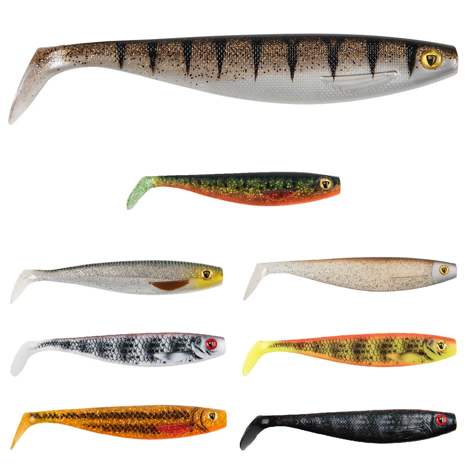 Fox Rage Pro Shad Natural Classic UV Gummiköder 14cm Kunstköder Barsch Zander - Bild 1 von 1