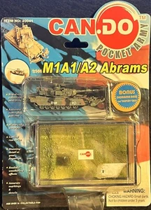 Dragon Models Can.Do Pocket Army 1996 M1A1/A2 Abrams Tank 1:144 Diorama New Card - Picture 1 of 2