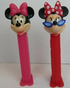 Minnie Mouse extrem coole Farben & Minnie mit rosa Schleife Pez Spender - Ungarn - Bild 1 von 9