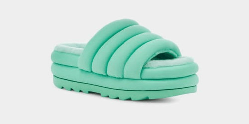 UGG Maxi Slide in smeraldo pallido taglia 8