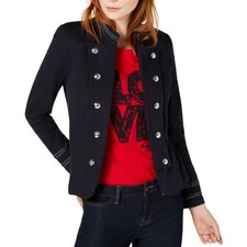 tommy hilfiger military jacket womens