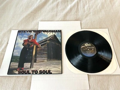 STEVIE RAY VAUGHAN -SOUL TO SOUL-1985 ORIGINAL VINYL RECORD LP FE 40036-1 "MINT" - Image 1 of 4