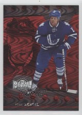 2014-15 Fleer Showcase Metal Universe PMG Red /100 Phil Kessel #19