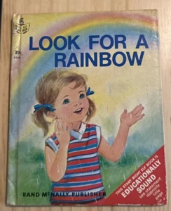 Vintage 1972 Rand McNally Start Right Elf Book LOOK FOR A RAINBOW Evelyn Swetnam - Picture 1 of 4