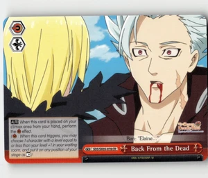 Weiss Back From the Dead - The Seven Deadly Sins: Revival of The Mandaments - Imagen 1 de 1