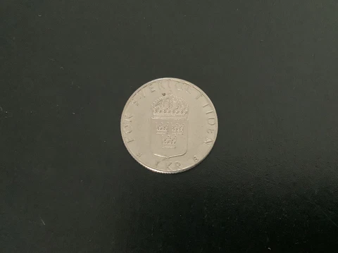 Sweden 1 Krona 1997 Circulated Cover