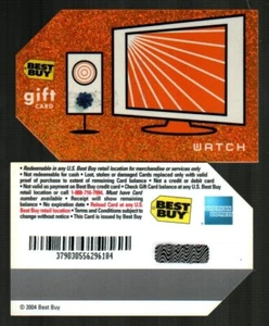 BEST BUY Watch ( 2004 ) Holographic Foil Gift Card ( $0 ) - Picture 1 of 1