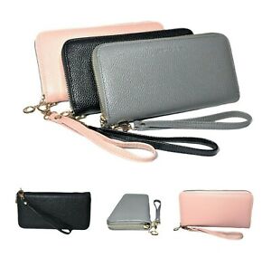 Ladies Leather Wallet Women Long Purse Clutch Bag Card Coin Phone Money Purse
