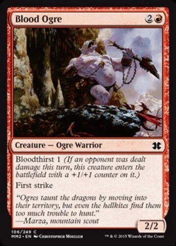 x1 Blood Ogre - Modern Masters 2015 - NM - MTG - Image 1 of 1