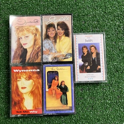 Lot Of 5 The Judds & Wynonna Judd Cassette Tapes Greatest Hits See Description Foto 1 de 4
