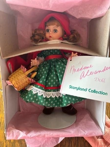Vintage Neu im Karton Madame Alexander Puppe "Rotkäppchen" #463; Storyland Collection - Bild 1 von 3