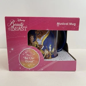 Disney Beauty And The Beast Musical Mug "Be Our Guest" New in Box Singing Music - Picture 1 of 4