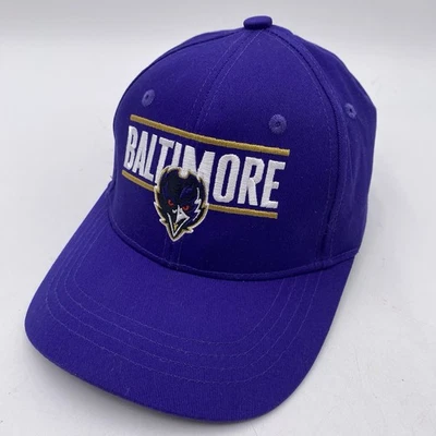 Кепка Baltimore Ravens фиолетовая с регулируемым ремешком MVP чистая - Изображение 1 из 4