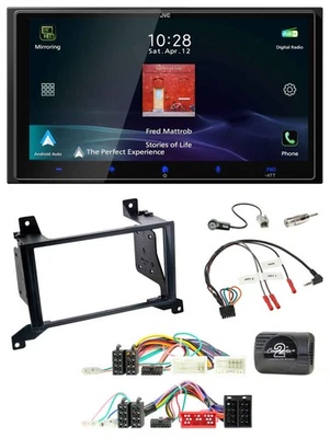 JVC USB Bluetooth 2DIN DAB Lenkrad Autoradio für Hyundai Santa Fe CM 2009-2012 - Bild 1 von 4