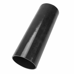 1X Inner 2.5 Inch Long 3-Ply Silicone Hose Turbo Intake Intercooler Pipe Couple - Picture 1 of 12
