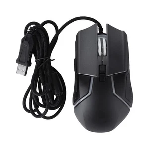 Gaming-Maus Einstellbare DPI Mechanisch Ergonomisch RGB-Beleuchtung Ka KUI - Bild 1 von 24