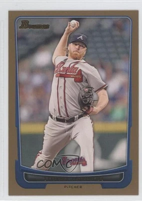 2012 Bowman Gold Border Tommy Hanson #68 - Image 1 of 2