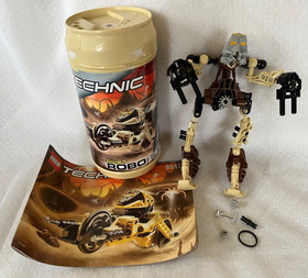 Lego Technic 8513 Dust Roborider tube & Instructions 8531 figure Bionicle Pohatu