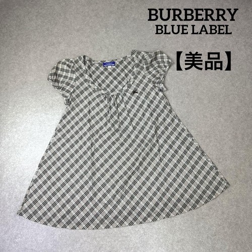Tunica Burberry Blue Label Nova Check cotone multicolore 38 M (US:S) 84962c