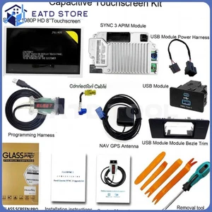 Fit for Ford Sync3 1080p OEM Factory SYNC 2 to SYNC 3 3.4 Upgrade Carplay Kit - Bild 1 von 10