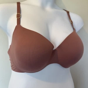Victoria’s Secret Incredible Lined Demi Underwire Bra Racerback Smooth 38DD Pink - Picture 1 of 14