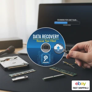 Data Recovery for PC on DVD - Recover Lost or Deleted Files Photos Videos - Picture 1 of 1