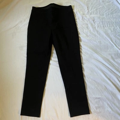 Pantalón Karen Kane Piper Negro TALLA MEDIANA Elastizado Ajustado Tobillo Nuevo Foto 1 de 4