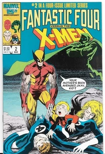 Fantastic Four vs X-Men #2 (1986) Wolverine Cover Sehr guter Zustand - Bild 1 von 1