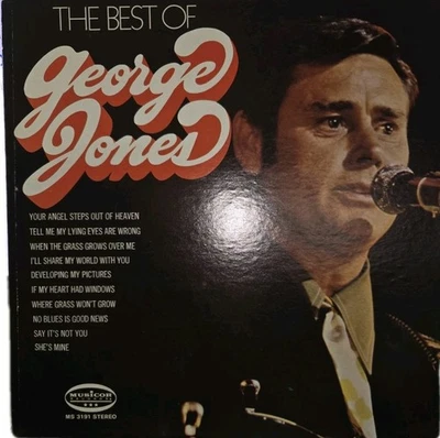 GEORGE JONES - The Best Of-  Vinyl, LP (Musicor, 1970) - Image 1 of 4