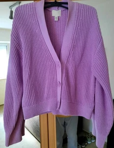 Strickjacke Gr: XS flieder - Bild 1 von 1