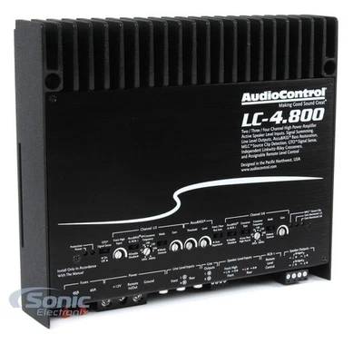 AUDIOCONTROL LC-4.800 4-CHANNEL 800W RMS SPEAKERS CHANNEL SUMMING AMPLIFIER - Image 1 of 4