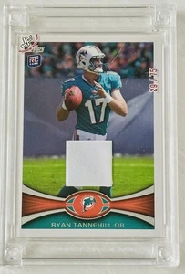 RYAN TANNEHILL RC GAME USED PATCH /75 2012 TOPPS #134 JERSEY FUSION ROOKIE - Picture 1 of 2