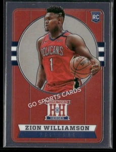 2019-20 Panini Chronicles Zion Williamson Hometown Heroes #552 RC Rookie - Picture 1 of 2