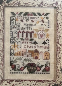 DEZEMBER - Ein Jahr in Stichen Kreuzstichkarte nur von Shepherd's Bush - Bild 1 von 2